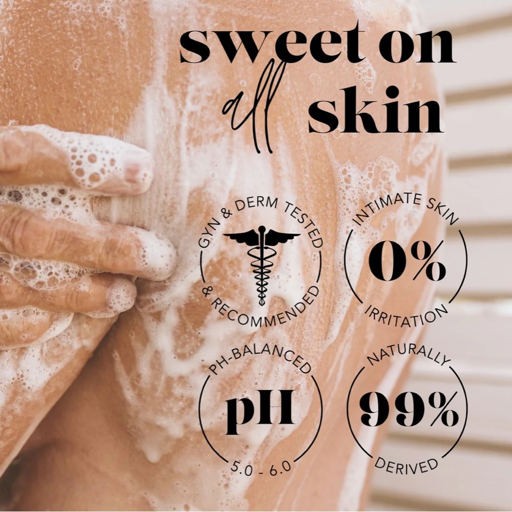 $5❤️‍🔥 LAST 1! SweetSpot Labs Fragrance Free Gentle pH Balancing Body Wash 2PK - Picture 4 of 5